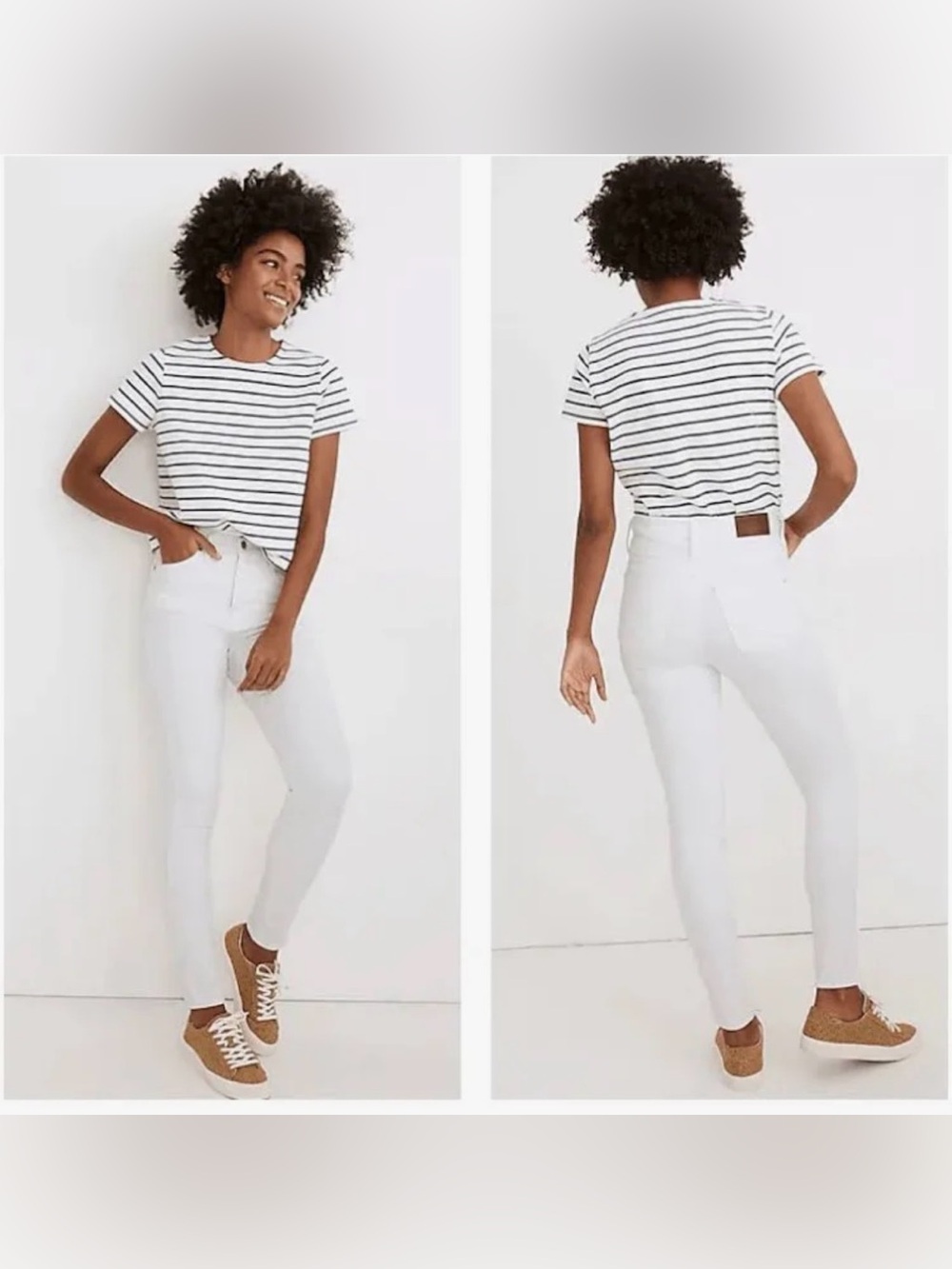 Madewell 10" high rise skinny jeans size 27